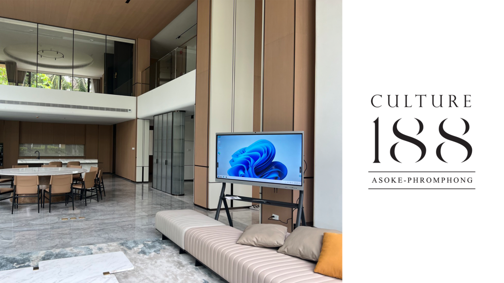 จำหน่ายจอ Interactive Whiteboard ให้กับ Culture 188