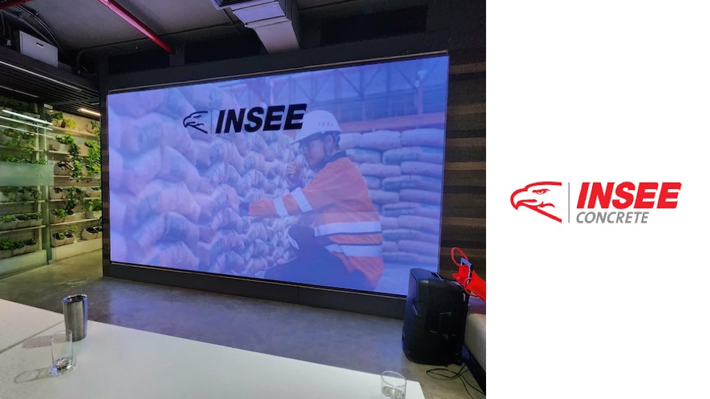 ติดตั้งจอ LED Wall แบบ Indoor ให้กับ INSEE สำนักงานใหญ่